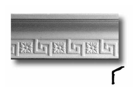 C14 Greek Key Cornice