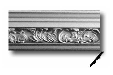 C18 Small Acanthus Cornice