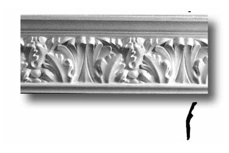 C20 Water Leaf Cornice